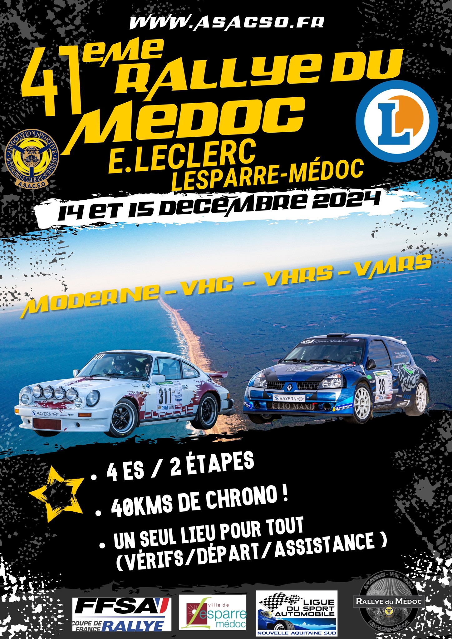 41ème Rallye du Médoc,Lesparre-Médoc,33340,Nouvelle-Aquitaine,France