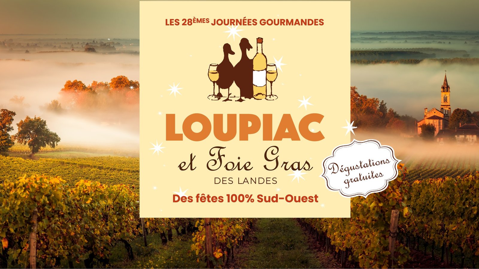 28ème Journées Gourmandes Loupiac et Foie Gras,Loupiac,33410,Nouvelle-Aquitaine,France