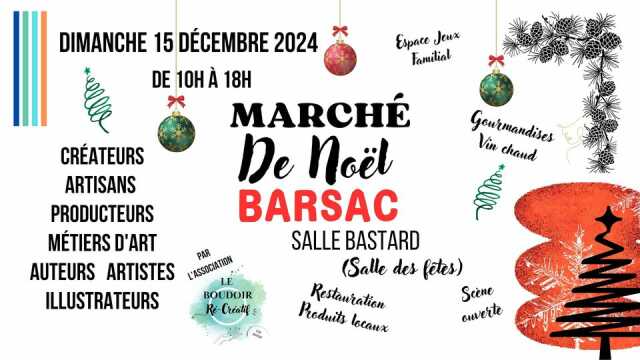 Marché de Noël de Barsac,Barsac,33720,Nouvelle-Aquitaine,France