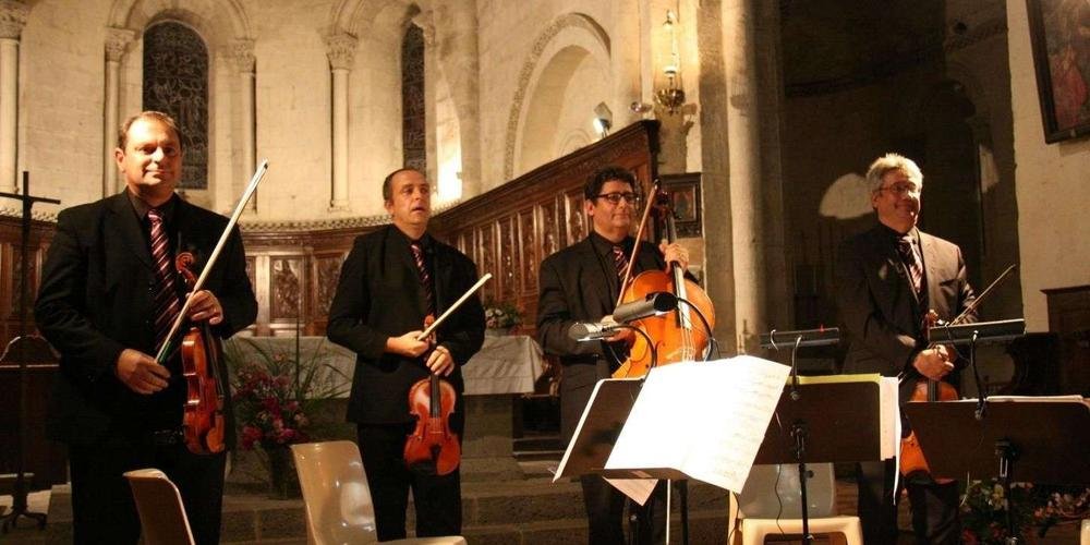 Concert de Vivace : Quatuor Pierre Taconné,Saint-Ciers-de-Canesse,33710,Nouvelle-Aquitaine,France