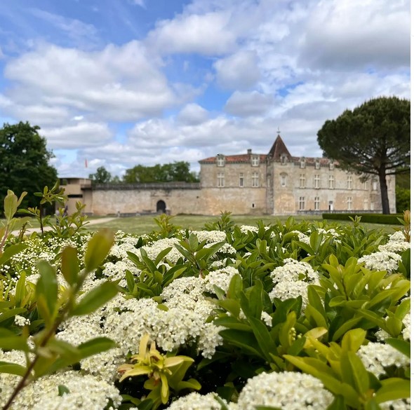 Plongez dans l'élégance naturelle des jardins du Château de Cazeneuve, une beauté au cœur de l'Entre-Deux-Mers.,Préchac,33730,Nouvelle-Aquitaine,France