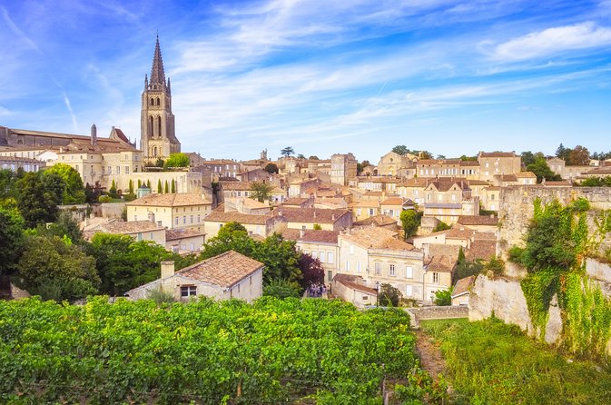 Excursion d'une journée à Saint-Émilion avec visite et dégustations de vins de Bordeaux,Bordeaux,33000,Nouvelle-Aquitaine,France