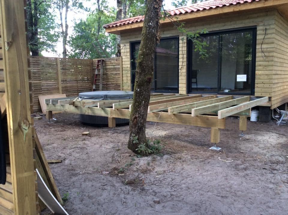 Cabanes avec spas privatifs,Audenge,33980,Nouvelle-Aquitaine,France