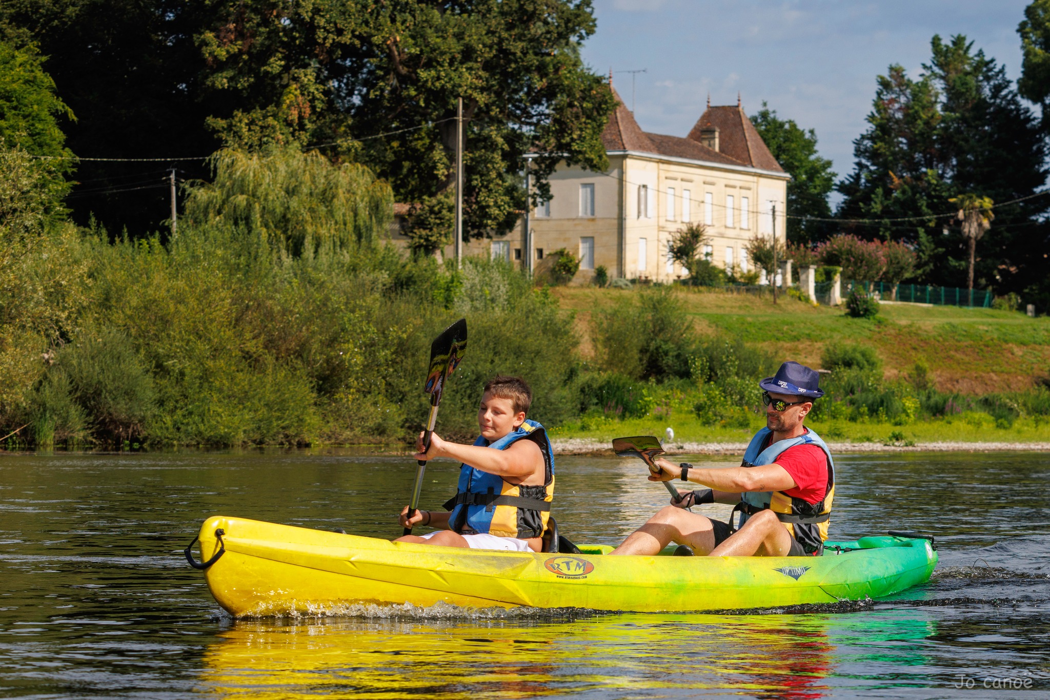 Découverte de la Dordogne en canoë ou kayak,Pessac-sur-Dordogne,33890,Nouvelle-Aquitaine,France