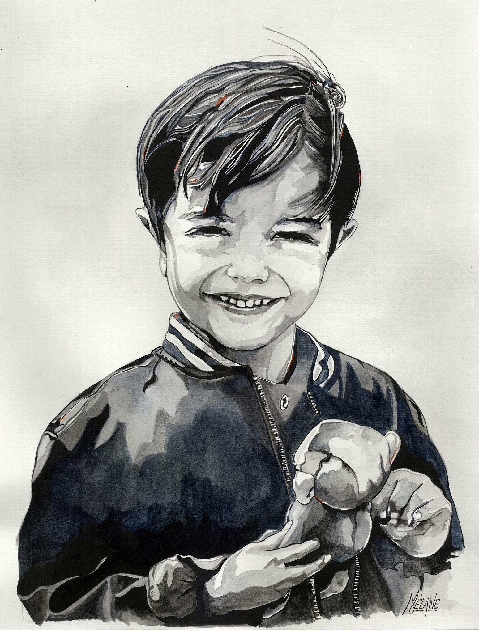 Melane est une peintre et dessinatrice professionnelle,Floirac,33270,Nouvelle-Aquitaine,France