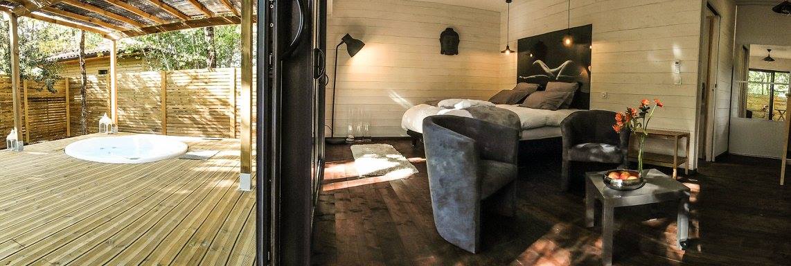 Cabanes avec spas privatifs,Audenge,33980,Nouvelle-Aquitaine,France