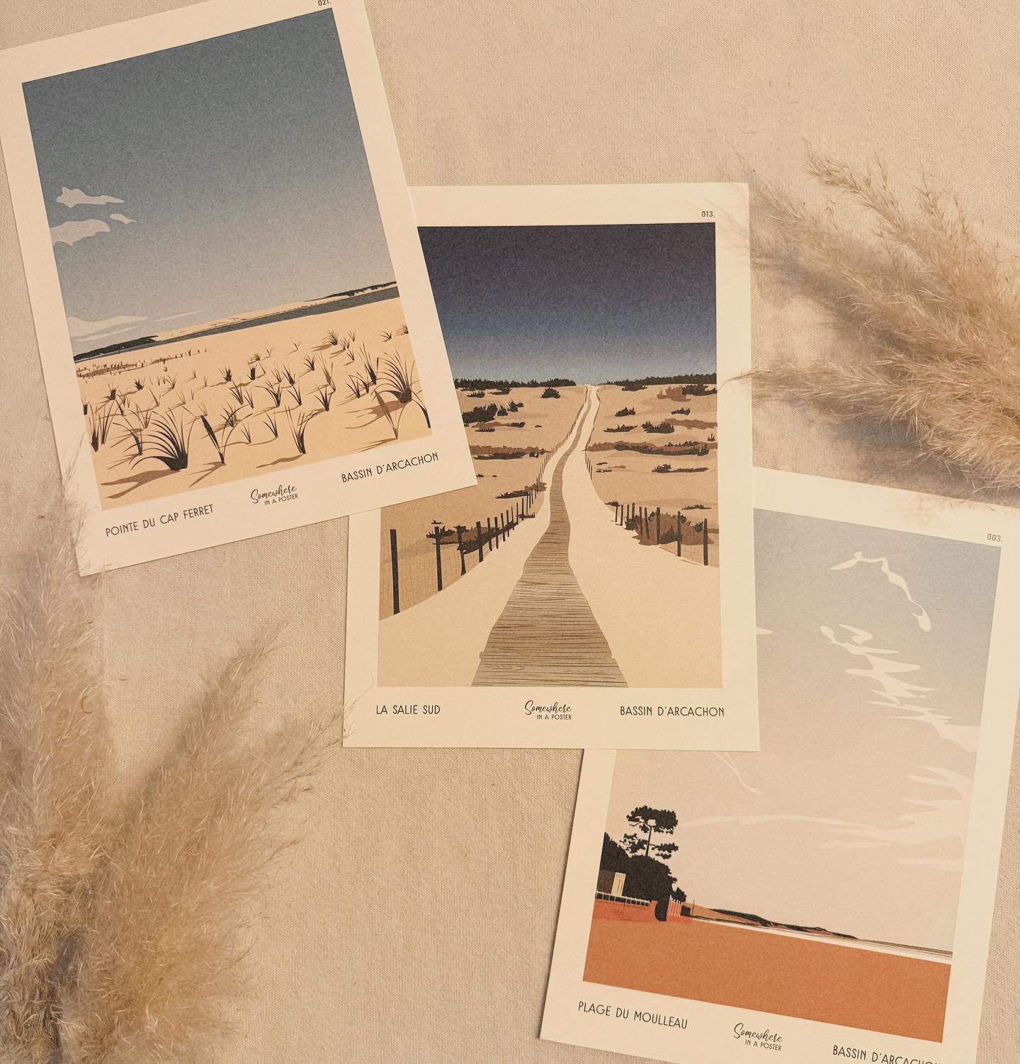 Pour des posters illustrés faits mains,La Teste-de-Buch,33260,Nouvelle-Aquitaine,France