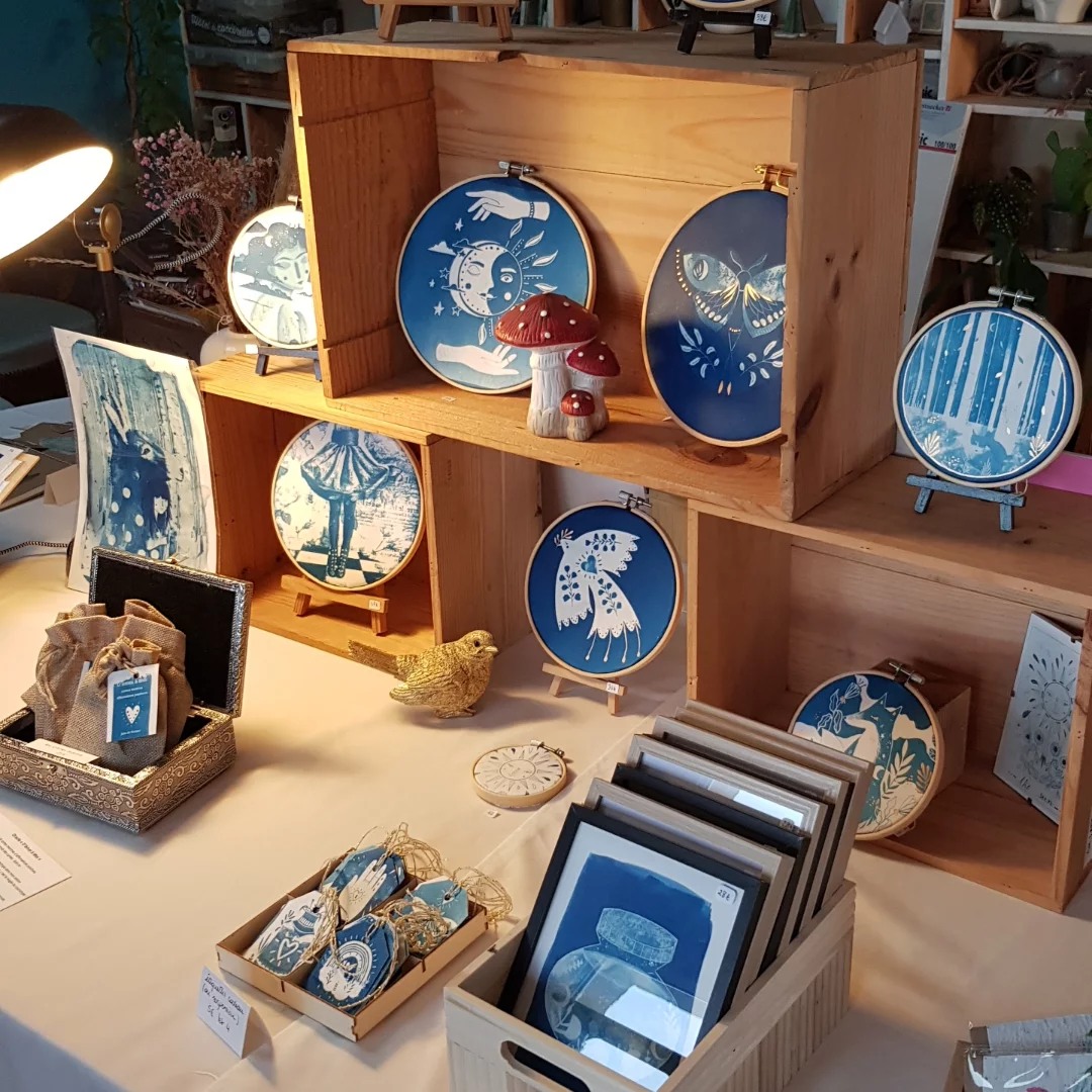 Une artiste peintre et illustratrice jeunesse,Saint-Loubès,33450,Nouvelle-Aquitaine,France