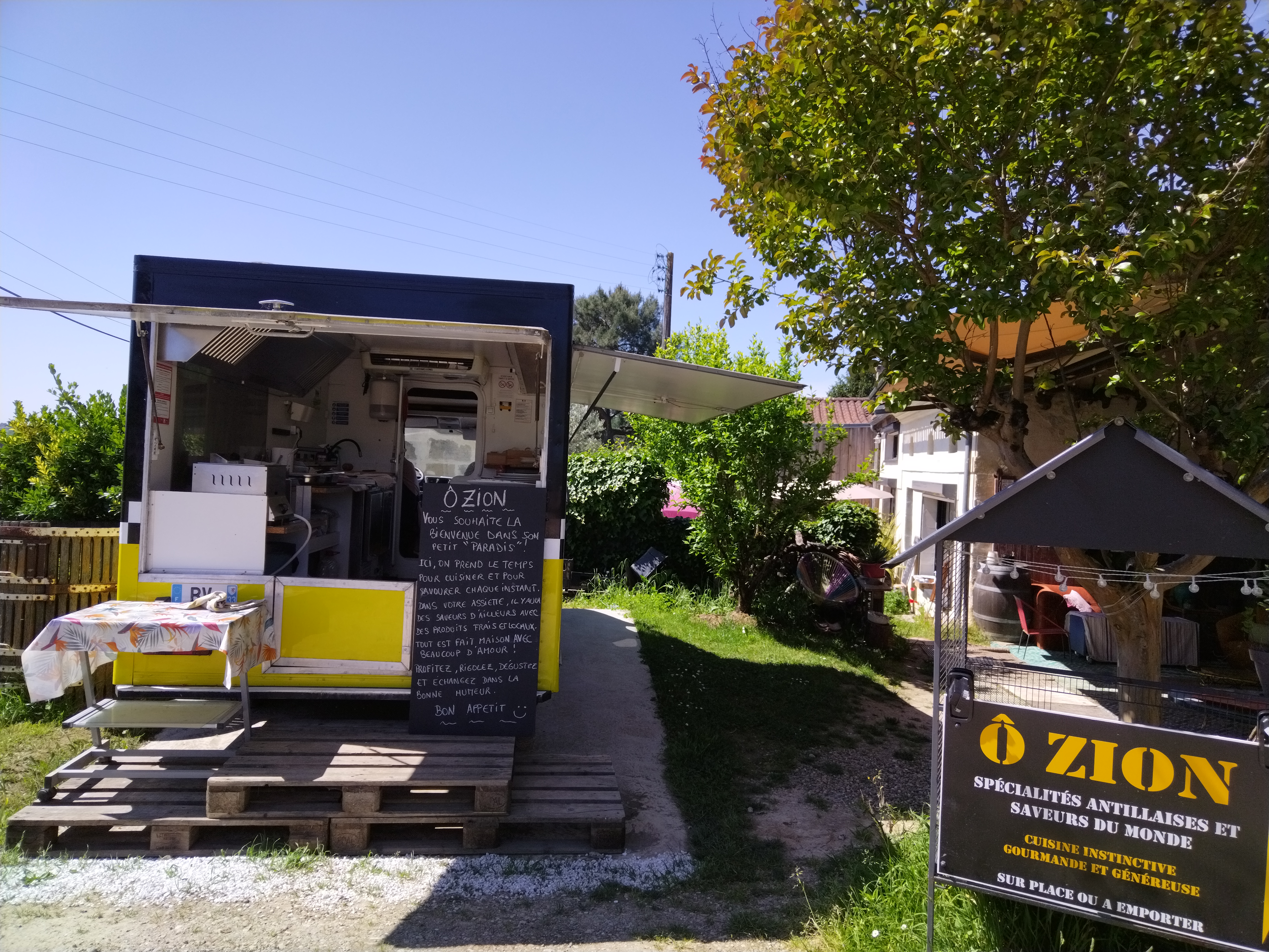 Ô Zion foodtruck concept,Mombrier,33710,Nouvelle-Aquitaine,France
